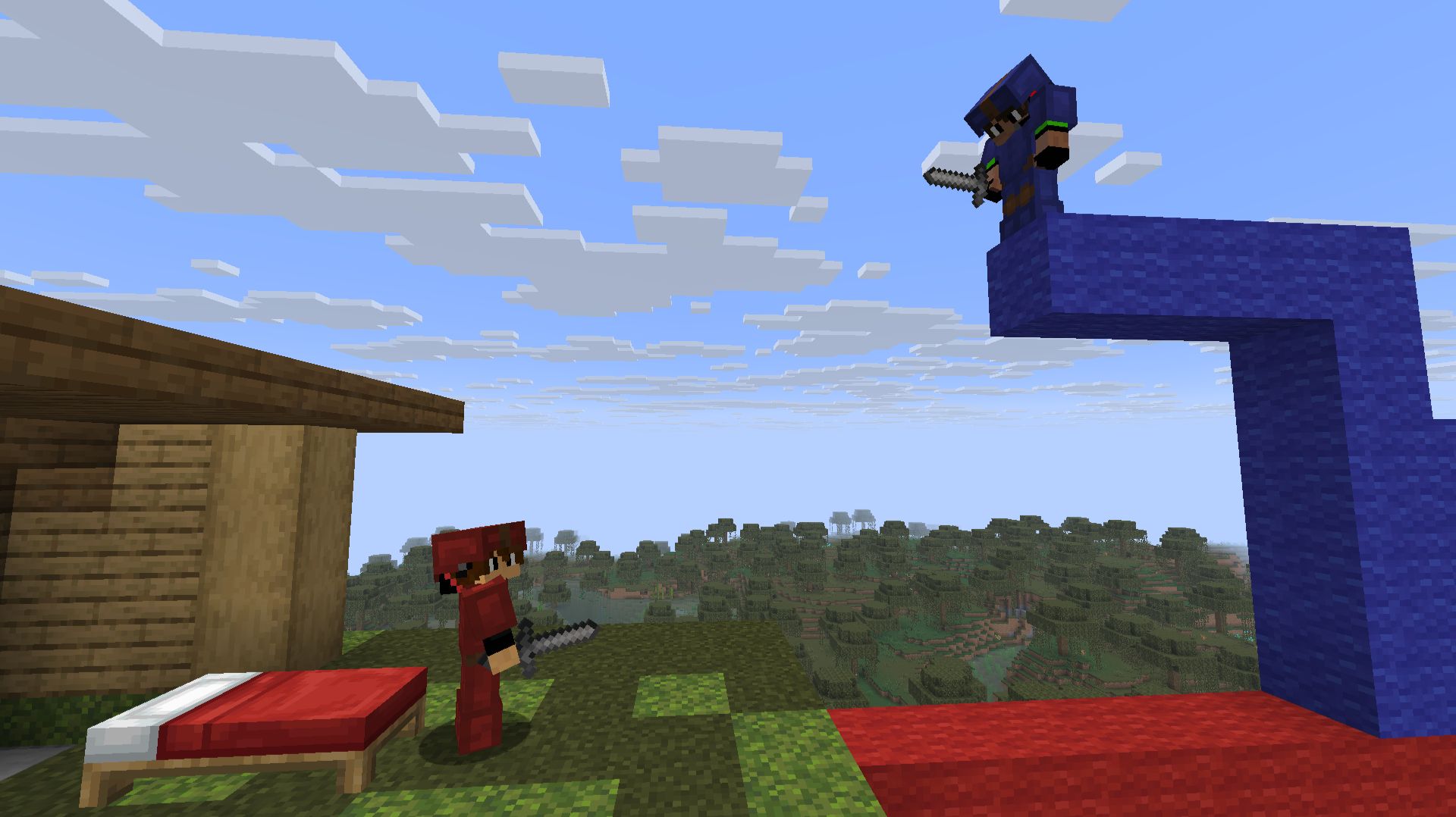 Играем в мини-игры в майнкрафт смотреть онлайн