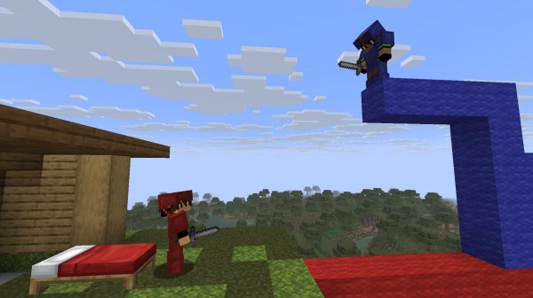 Играем в мини-игры в майнкрафт