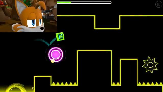 Tails plays - GEOMETRY DASH_ SubZero !!! смотреть онлайн