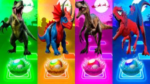 Coffin Dance Динозавры 337 уровень - Мультики про Динозавров | МУЛЬТФИЛЬМЫ ДИНОЗАВРЫ в Tiles Hop