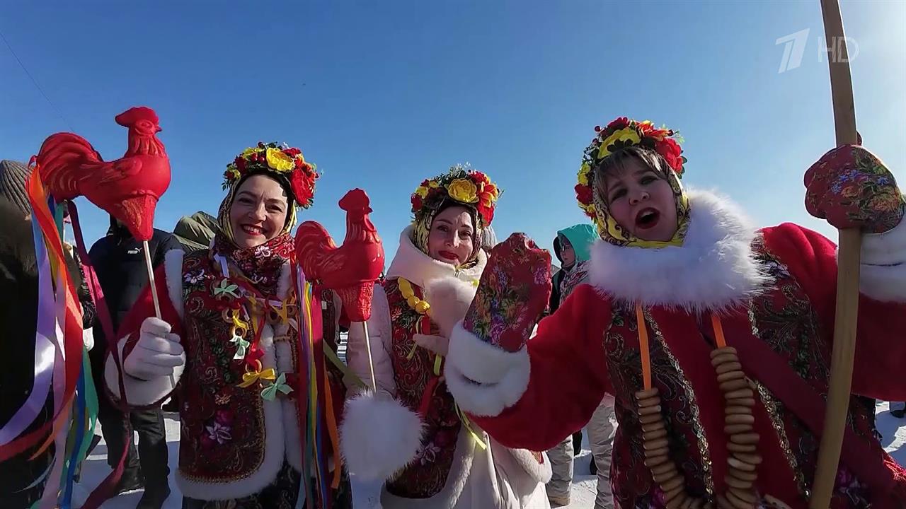 В Алтайский край на блины приехали десятки тысяч гостей. смотреть онлайн