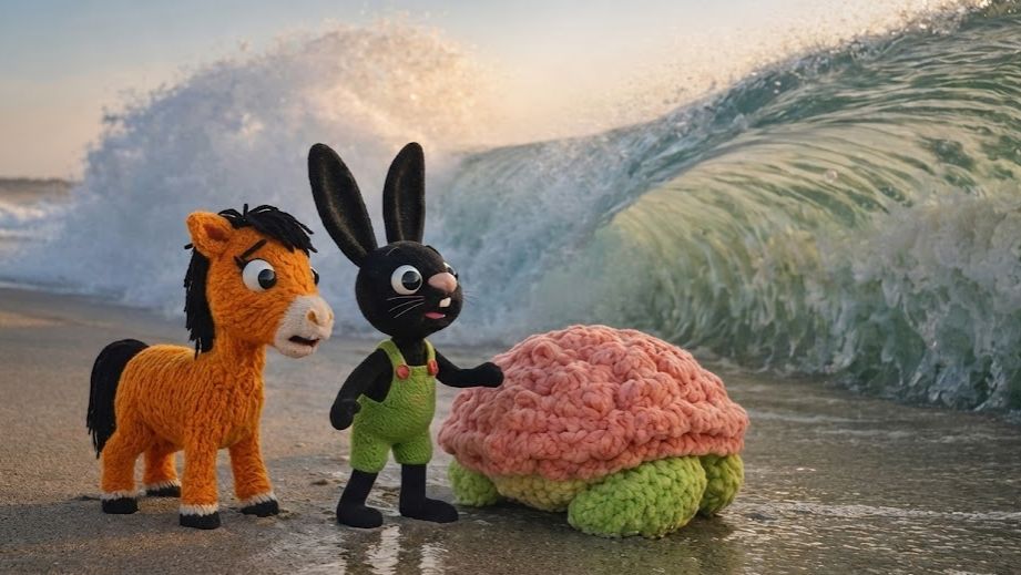 Сюрприз на пляже | Приключения Вязунчика и Его Друзей | Серия 6