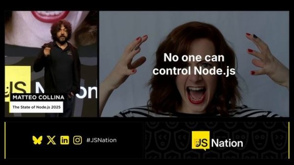 GitNation 2025 - Маттео Коллины — «Состояние Node.js в 2025 году»