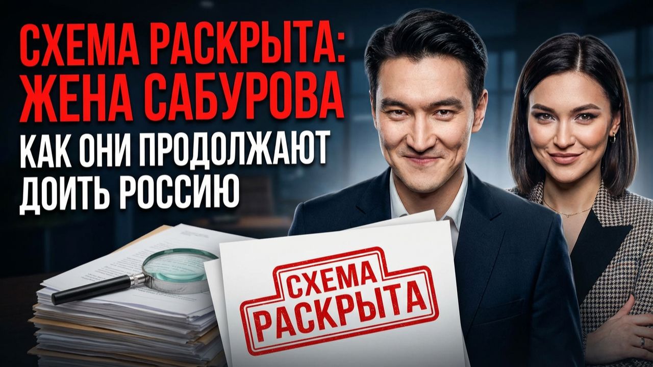 ЖЕНА САБУРОВА ОТКРЫЛА ИП ЗА ДЕНЬ ДО ДЕПОРТАЦИИ! Полная схема, как они продолжают доить Россию!