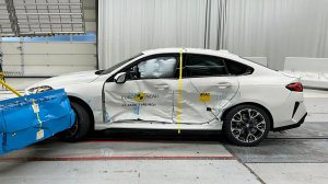 Краш-тест нового BMW 2 серии Gran Coupe 2025 года от Euro NCAP на CarMaps.Ru