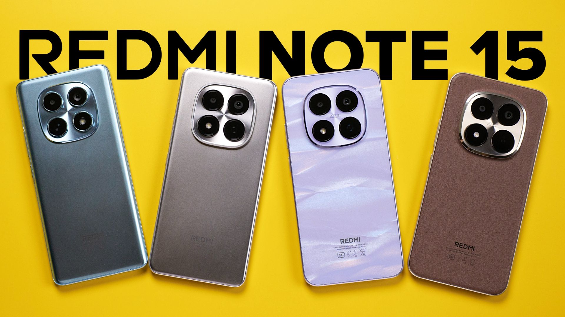 Все Xiaomi Redmi Note 15 для России! Redmi Note 15 Pro+ 5G vs Note 15 Pro 5G, Note 15 Pro, Note 15 смотреть онлайн