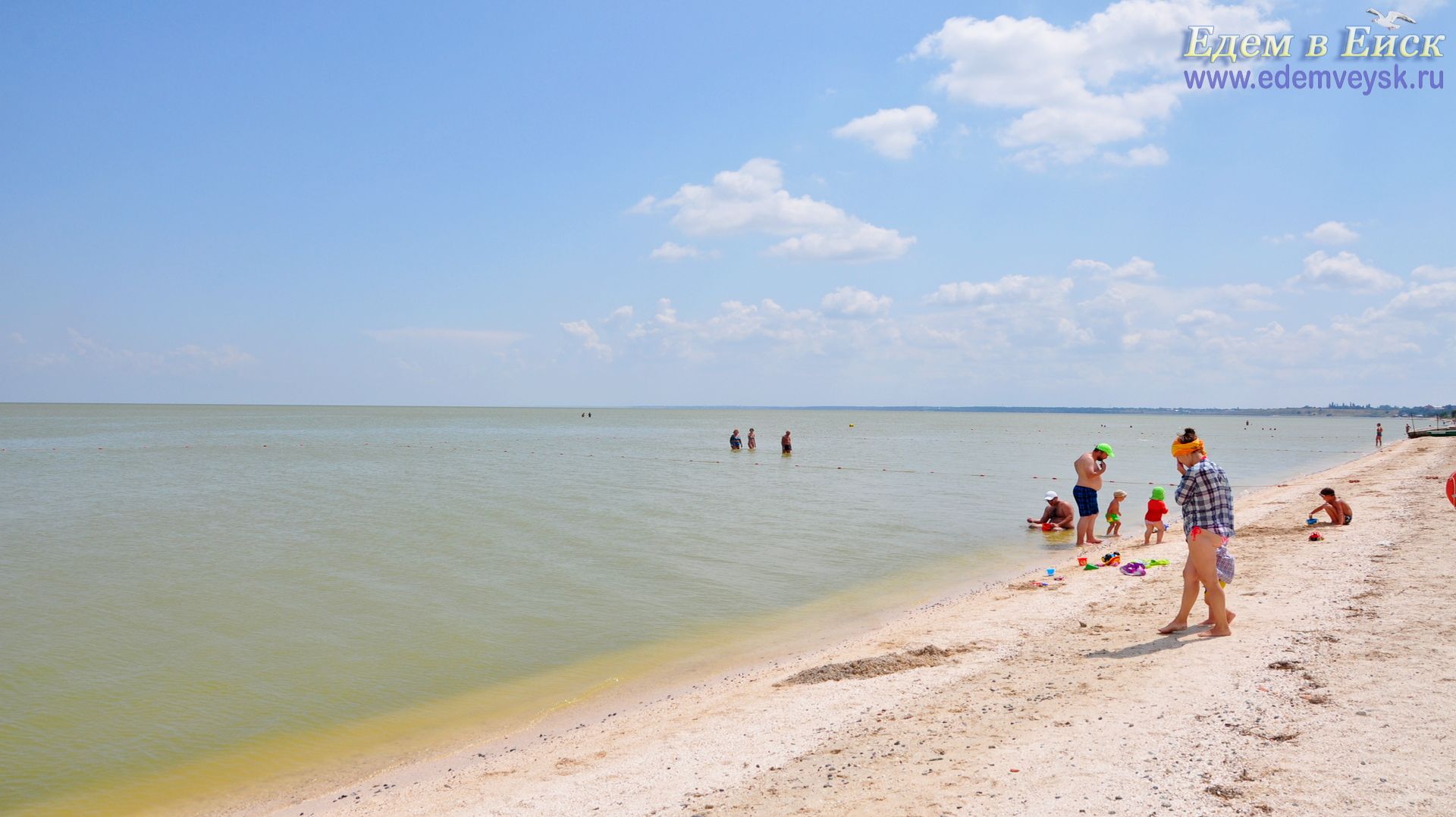 Ейск: пляж Ейского лимана, район улицы Плеханова! смотреть онлайн