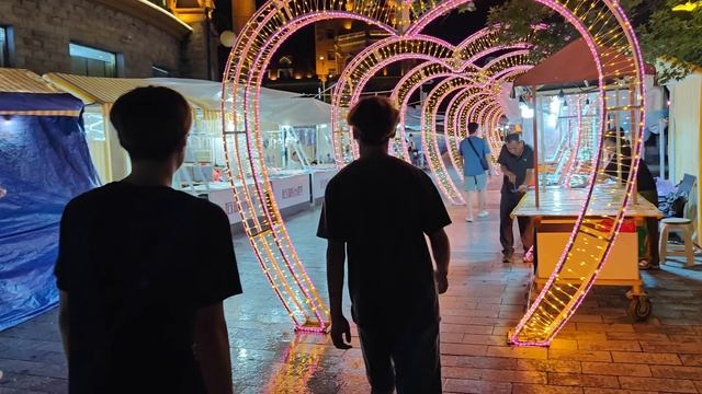 Путешествие на поезде на жёлтое море в Бэйдайхэ летом 2025 г., часть 2