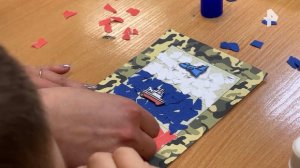 Дети военнослужащих поздравили отцов – участников СВО с Днем защитника Отечества