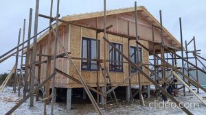 Строим каркасный дом 100м2 вдвоём за 44 дня (пошаговая инструкция)