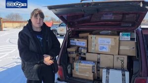 Наша гуманитарная помощь отправленная на СВО, продолжает уезжать  на передовую | КРИК-ТВ