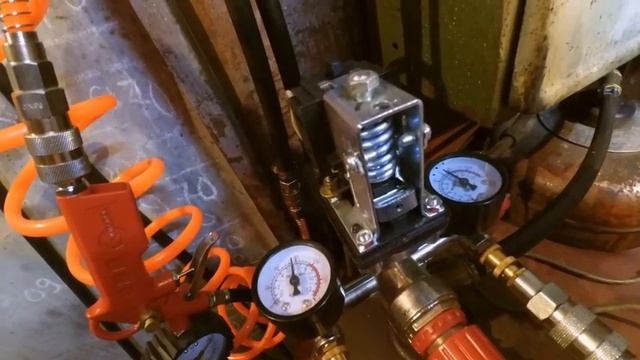 Регулировка давления компрессора. Настройка автоматики компрессора. Регулировка прессостата