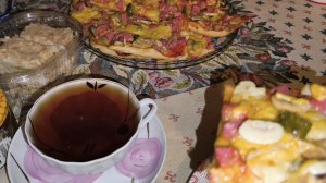 Снова метель🌨️Морской окунь на обед 👍Продукты и потрясающая, сочная пицца 🍕на ужин.