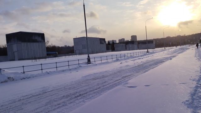 Станция метро Терехово спустя пару недель после открытия 25.12.2021 смотреть онлайн