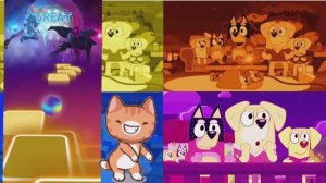 БЛЮИ ЗАЖИГАЕТ в ТАНЦЕВАЛЬНОМ РЕМИКСЕ COFFIN DANCE! 🐾🎶💃