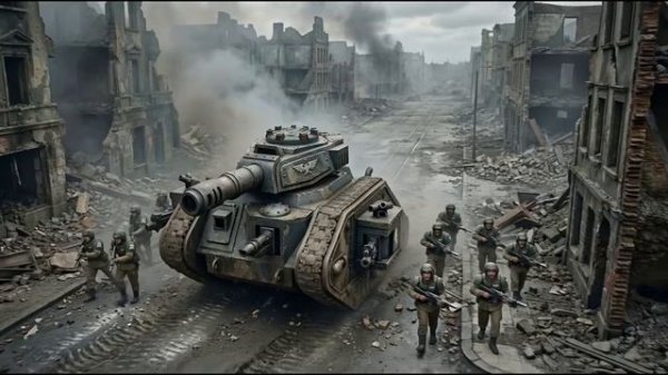 Warhammer 40000 Leman Russ (Main Battle Tank) - Sunset Overdrive