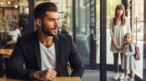 Через четыре года после развода она вошла в кафе с дочерью, не зная, что там находится ее бывший бос