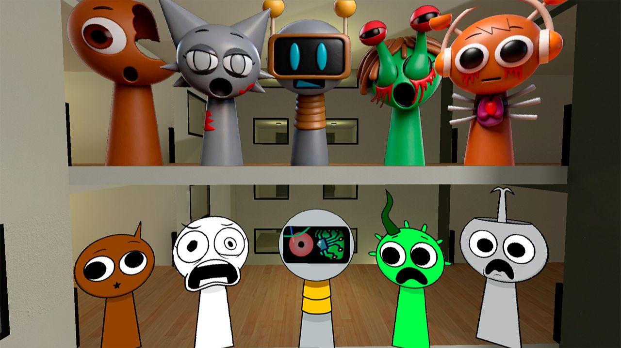 Разьеренные Спрунки 4 К забрали части Спрунки смотреть онлайн