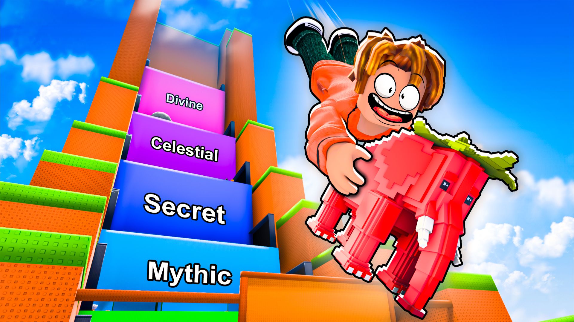 Я ПРЫГНУЛ За ВСЕМИ СЕКРЕТНЫМИ БРЕЙНРОТАМИ 😱 Jump for Brainrots в Роблокс! смотреть онлайн