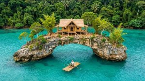 Строю прочное убежище на изолированном острове за 90 дней. Бушкрафт