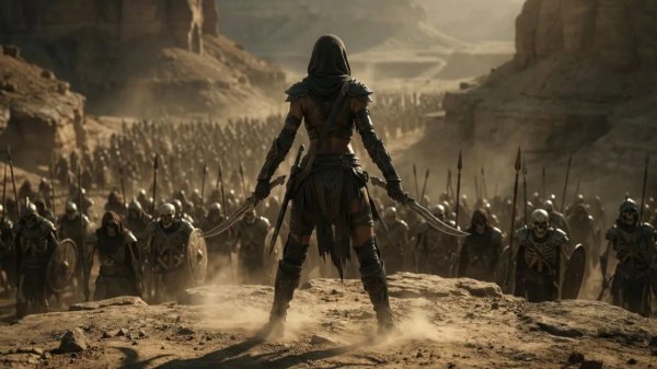 Assassins vs Necromancer The Army of the Dead Cinematic AI Short Film HD Full