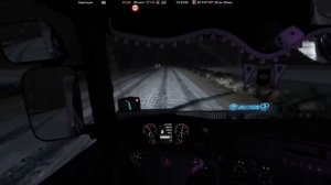 Ночь в Euro Truck Simulator 2. Карта Beyond.
