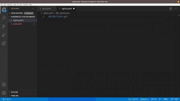 3. Tips & Tricks - Developing Kubernetes Manifest files with Visual Studio Code