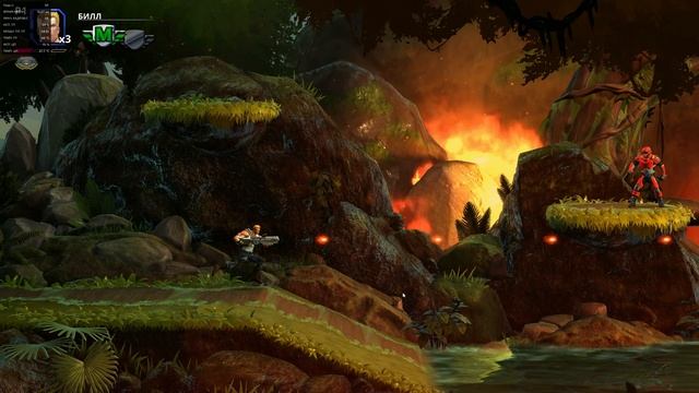 Сontra operation galuga геймплей