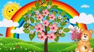 Футаж - Прздник весны 8 марта - в Детском саду.