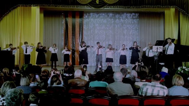 Д. Каччини - Ave Maria (Ансамбль скрипачей, преп. Крепс В.Н.)