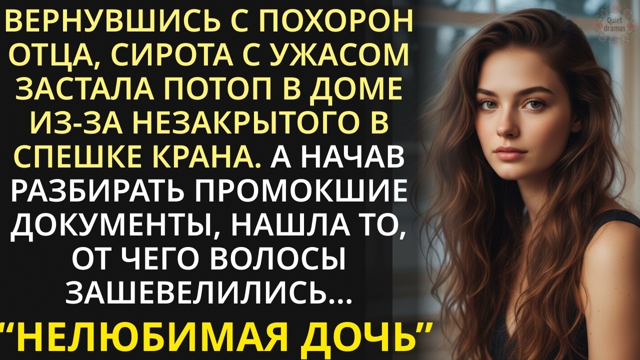 Отец не успел подарить свою тайну дочери. Случайно раскрыв правду, сирота чуть не поплатилась жизнью Отец не успел подарить свою тайну дочери. Случайно раскрыв правду, сирота чуть не поплатилась жизнью