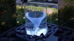 Самодельный вихревой фонтан