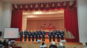 Праздничный концерт «Мы – из династии солдат Отечества» часть 1