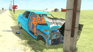 Ремень безопасности спасает жизнь - аварии в ваз краш тест симулятор 2