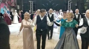 Полонез. Бал во Дворце культуры Капотня.