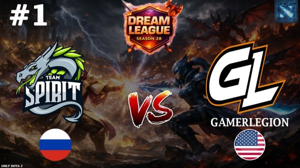 ВОЗМОЖНО ВАЖНЕЙШИЙ МАТЧ В ИСТОРИИ ТЕГА СПИРИТ! | Spirit vs GamerLegion #1 (BO2) DL S28