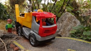 Мультик про машинки. Мусоровоз, Экскаватор, Динозавр и Рак. МанкиМульт