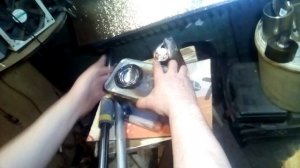 Печь в палатку из канистры