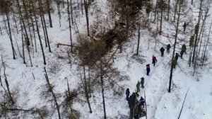 Установлено место падения частного вертолета в Амурской области, экипаж не выжил
