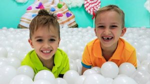 Веселый день Влада и Никиты в детском музее-игровом центре «Селфи»