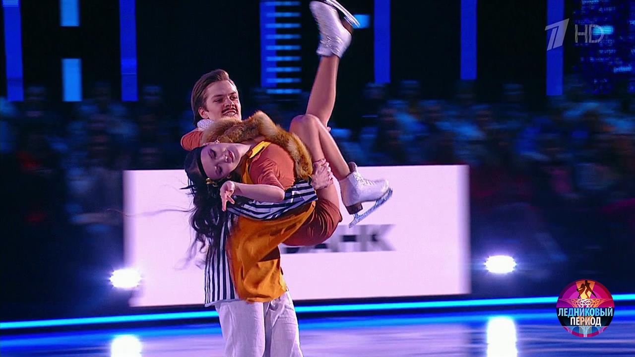 Анна Щербакова и Константин Раскатов - "12 стульев". Ледниковый период 2026. Фрагмент выпуска от ... смотреть онлайн