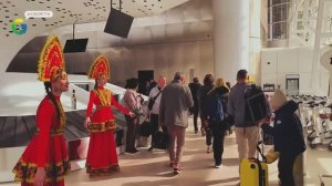 Сегодняшних гостей в аэропорту  встречал и наш Серега… ✈️🥞