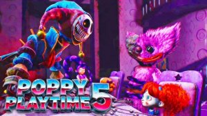 ЧАЕПИТИЕ С ПРОТОТИПОМ,КИССИ МИССИ И ПОППИ!ПОППИ ПЛЕЙТАЙМ 5 ГЛАВА!ИГРА POPPY PLAYTIME 5 ПРОХОЖДЕНИЕ!