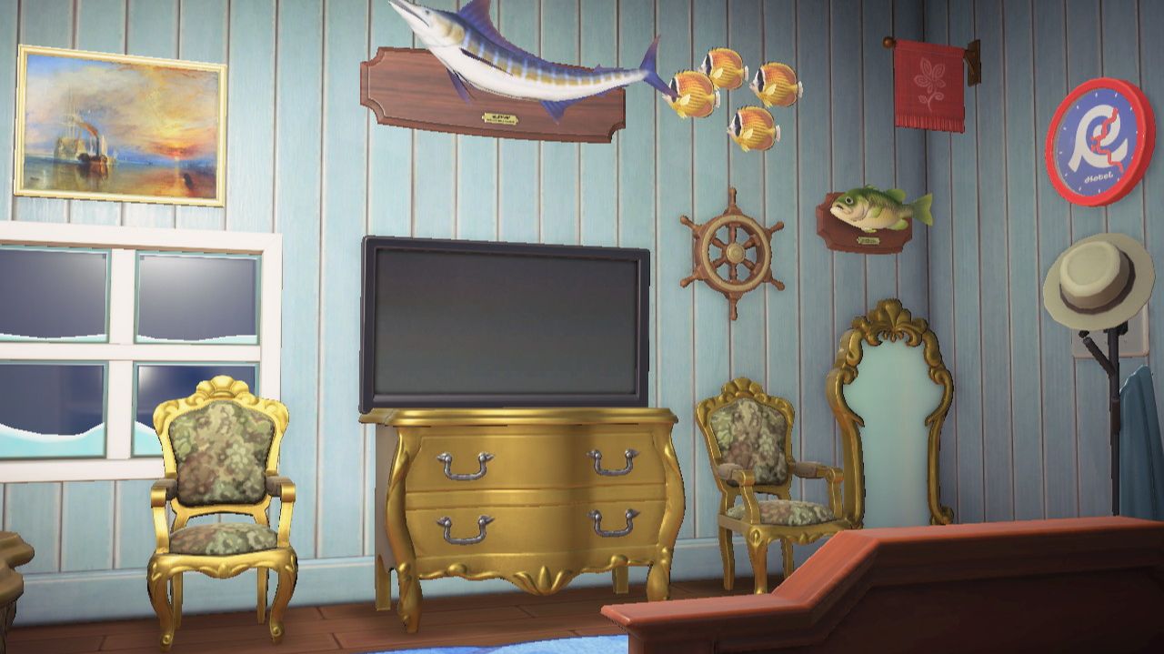 Нумер в стиле морского курорта