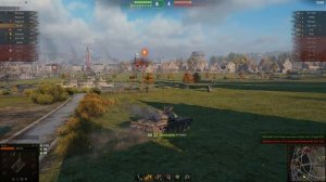 Мир танков. Полигон. Руинберг. Бой на Об.140. Взял 2 фрага и 3.4К урона.