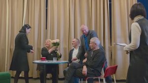 Бранч Ольга Никитчик даёт интервью