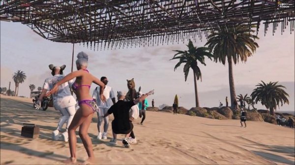 Танцы - NLO I семья♥ I Rainbow GTA 5 rp