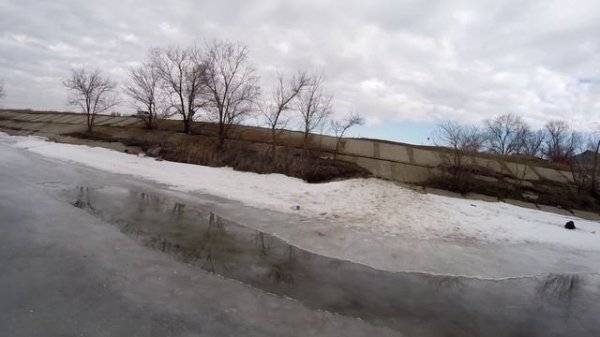 Состояние Льда 20 февраля на Маныче. Часть 1. Обзор огт Юрия Философа 2026 г.