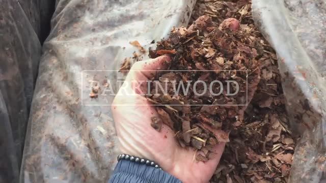 Кора сосны (мелкая фракция 0-3 см) для мульчирования