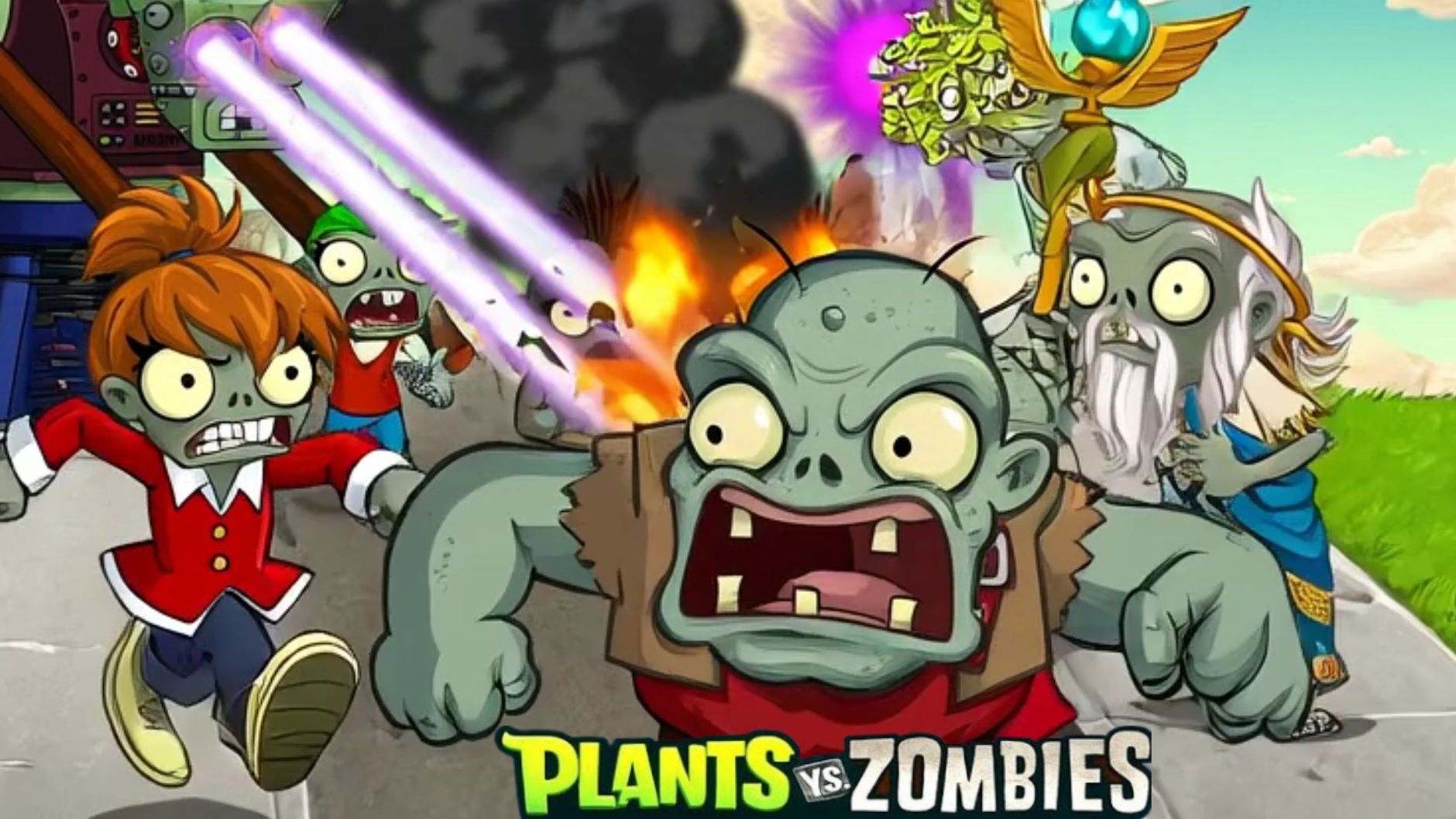 Зомби против растений! Hybrid Plants vs Zombies ПвЗ PvZ Растения против Зомби смотреть онлайн